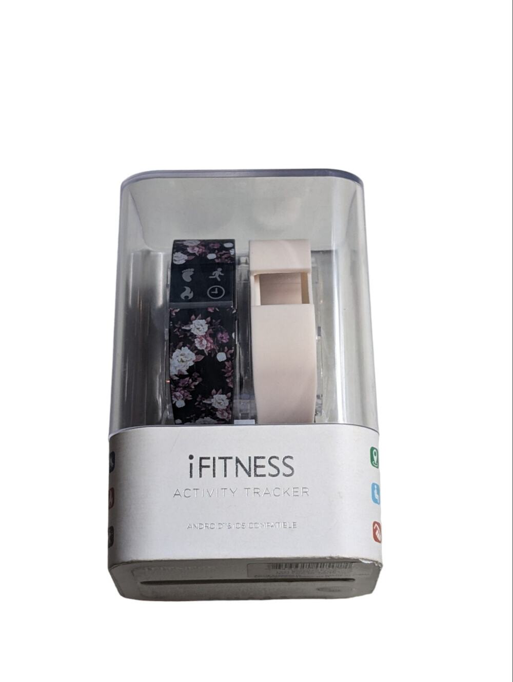 New/Sealed ifitness Activity Tracker Android & Ios Compatible With 2 Bands